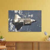 Space Shuttle Discovery 5 Canvas Afdruk (Insitu (Woonkamer))
