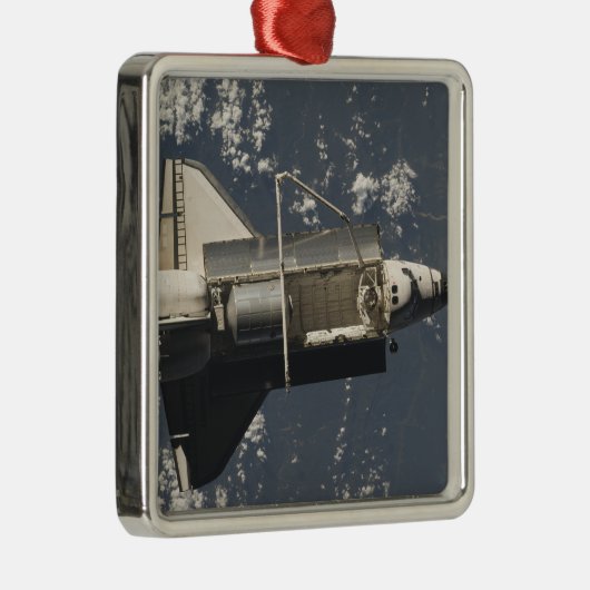 Space Shuttle Discovery 5 Metalen Ornament (Rechts)