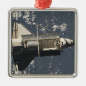 Space Shuttle Discovery 5 Metalen Ornament (Voorkant)
