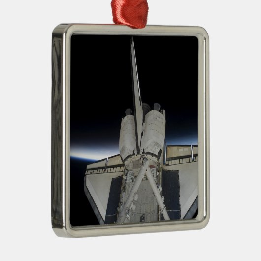 Space Shuttle Discovery 6 Metalen Ornament (Rechts)