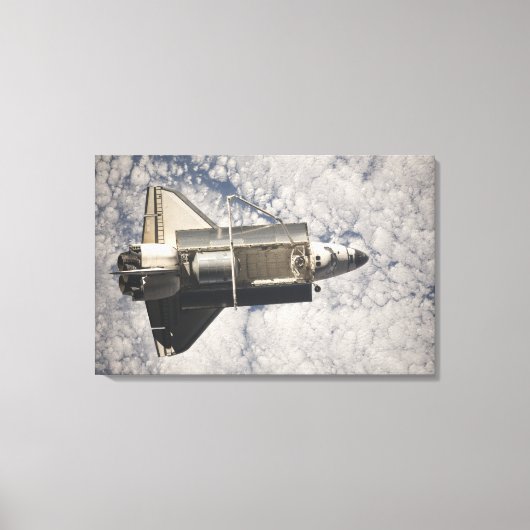 Space Shuttle Discovery 7 Canvas Afdruk (Voorkant)