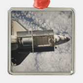 Space Shuttle Discovery 7 Metalen Ornament (Voorkant)