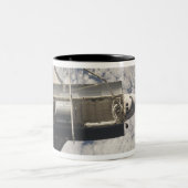 Space Shuttle Discovery 7 Tweekleurige Koffiemok (Center)