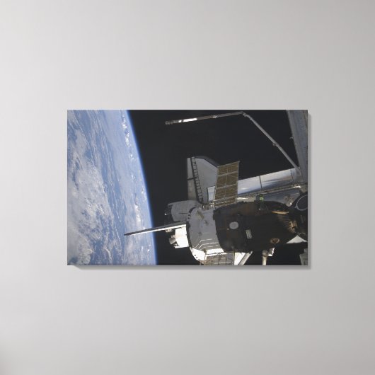 Space Shuttle Discovery 8 Canvas Afdruk (Voorkant)