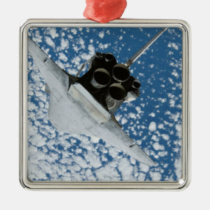 Space Shuttle Discovery 8 Metalen Ornament