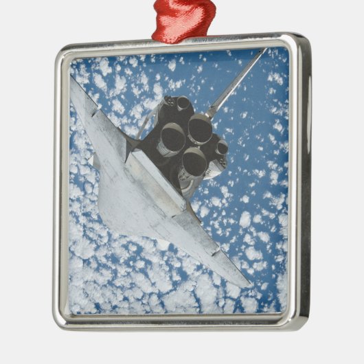 Space Shuttle Discovery 8 Metalen Ornament (Links)