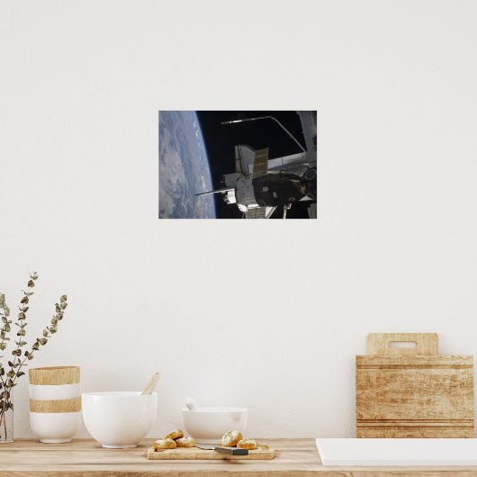 Space Shuttle Discovery 8 Poster (Keuken)