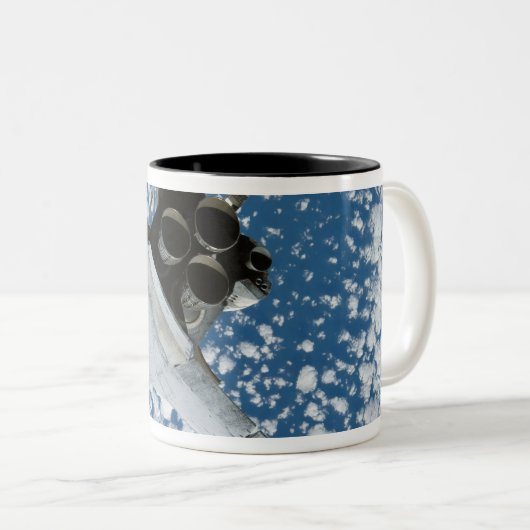 Space Shuttle Discovery 8 Tweekleurige Koffiemok (Voorkant rechts)