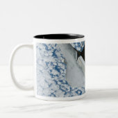 Space Shuttle Discovery 8 Tweekleurige Koffiemok (Links)