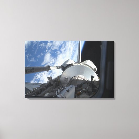 Space Shuttle Discovery 9 Canvas Afdruk (Voorkant)