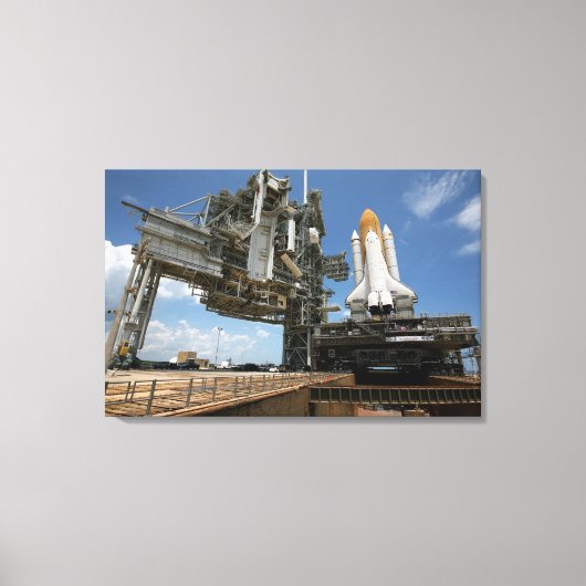 Space Shuttle Discovery 9 Canvas Afdruk (Voorkant)