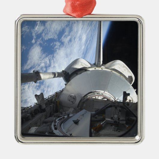 Space Shuttle Discovery 9 Metalen Ornament (Voorkant)