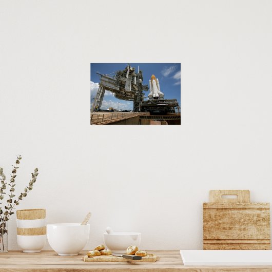 Space Shuttle Discovery 9 Poster (Keuken)