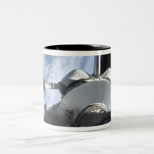 Space Shuttle Discovery 9 Tweekleurige Koffiemok (Center)