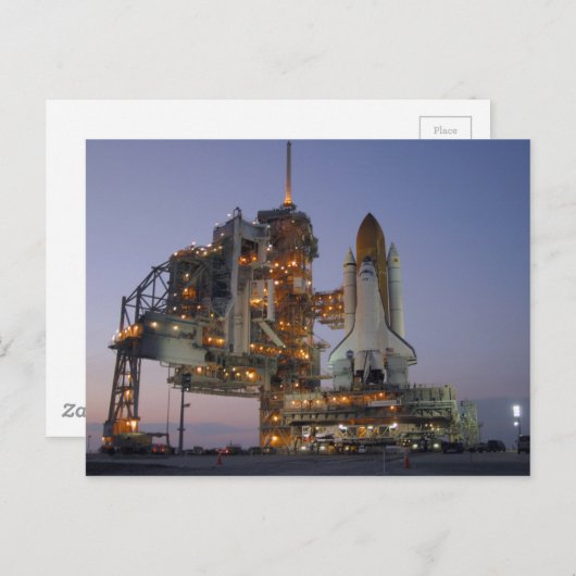 Space Shuttle Discovery Briefkaart (Voorkant / Achterkant)