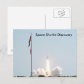 Space Shuttle Discovery Briefkaart (Voorkant / Achterkant)