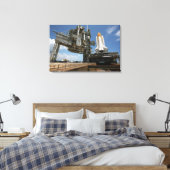 Space Shuttle Discovery Canvas Afdruk (Insitu (Slaapkamer))