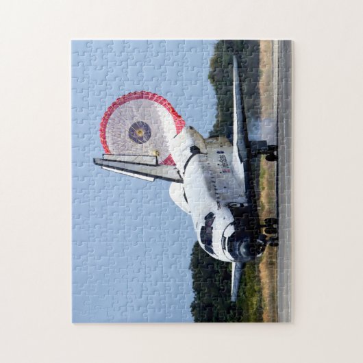 Space Shuttle Discovery Coming Home Legpuzzel (Verticaal)