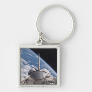 Space Shuttle Discovery door Aarde teruggeworpen Sleutelhanger