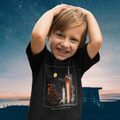 Space Shuttle Discovery en Full Moon in 2009 Kinder Shirts