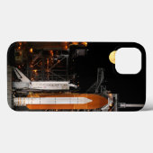 Space Shuttle Discovery en Moon Case-Mate iPhone Case (Achterkant (horizontaal))