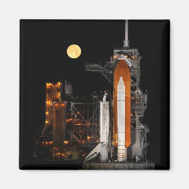 Space Shuttle Discovery en Moon Magneet