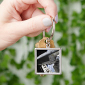 Space Shuttle Discovery gedokt Sleutelhanger (Hand)