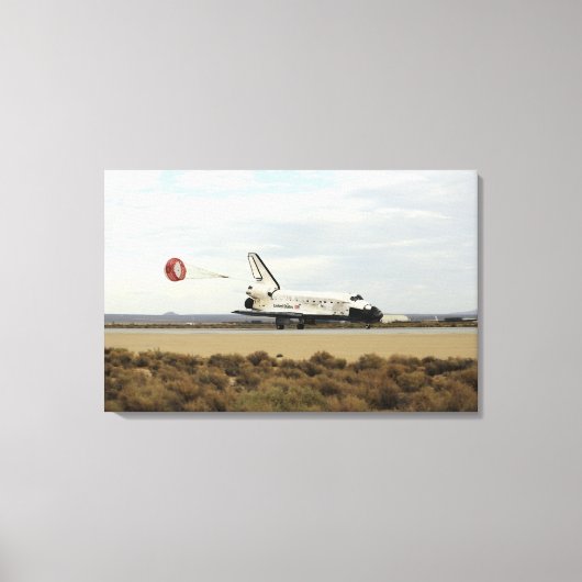 Space Shuttle Discovery implementeert de bijbehore Canvas Afdruk (Voorkant)