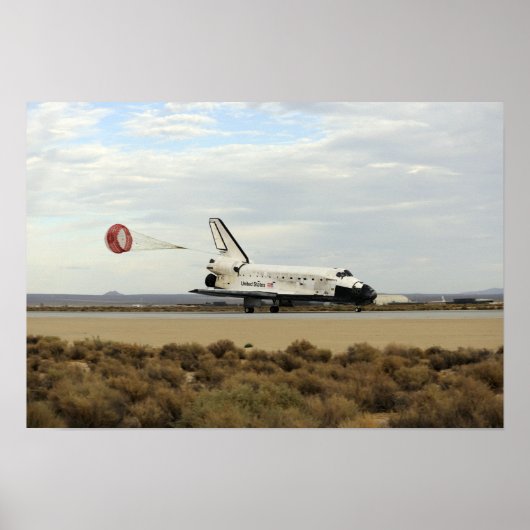 Space Shuttle Discovery implementeert de bijbehore Poster (Voorkant)