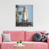 Space Shuttle Discovery is klaar Canvas Afdruk (Insitu (Woonkamer))