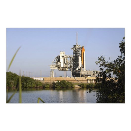 Space Shuttle Discovery is klaar Foto Afdruk (Voorkant)