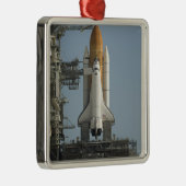 Space Shuttle Discovery is klaar Metalen Ornament (Rechts)