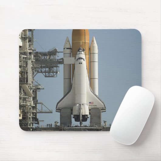 Space Shuttle Discovery is klaar Muismat (Met muis)