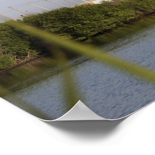 Space Shuttle Discovery is klaar Poster (Hoek)