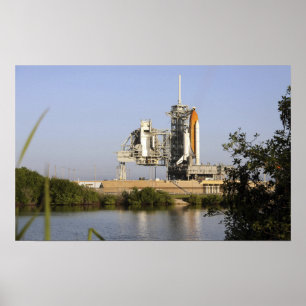 Space Shuttle Discovery is klaar Poster