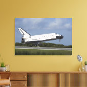 Space shuttle Discovery landt op Runway 33 3 Canvas Afdruk (Insitu (Woonkamer))