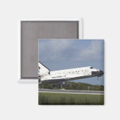 Space shuttle Discovery landt op Runway 33 3 Magneet (Voorkant / Achterkant)