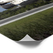 Space shuttle Discovery landt op Runway 33 3 Poster (Hoek)