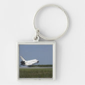Space shuttle Discovery landt op Runway 33 4 Sleutelhanger (Voorkant)