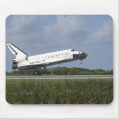 Space shuttle Discovery landt op Runway 33 Muismat (Voorkant)