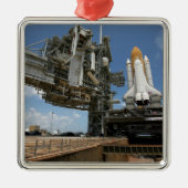 Space Shuttle Discovery Metalen Ornament (Voorkant)