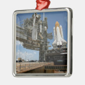 Space Shuttle Discovery Metalen Ornament (Links)