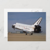 Space shuttle Discovery, Mojave Desert, Californië Briefkaart (Voorkant / Achterkant)
