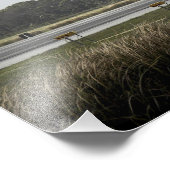 Space Shuttle Discovery-naderingen bij landing Foto Afdruk (Hoek)