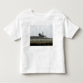 Space Shuttle Discovery-naderingen bij landing Kinder Shirts (Voorkant)