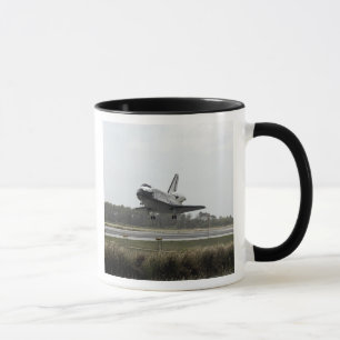 Space Shuttle Discovery-naderingen bij landing Mok