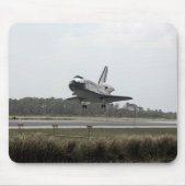 Space Shuttle Discovery-naderingen bij landing Muismat (Voorkant)