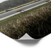 Space Shuttle Discovery-naderingen bij landing Poster (Hoek)