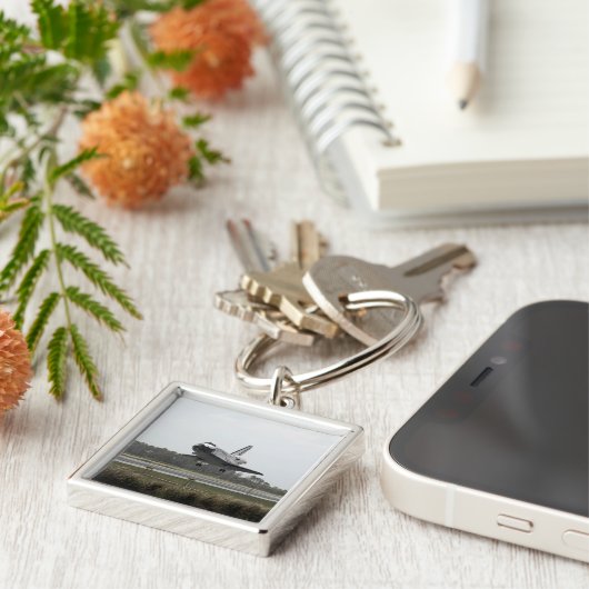 Space Shuttle Discovery-naderingen bij landing Sleutelhanger (Zijkant)