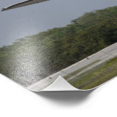 Space Shuttle Discovery nadert landing 2 Foto Afdruk (Hoek)